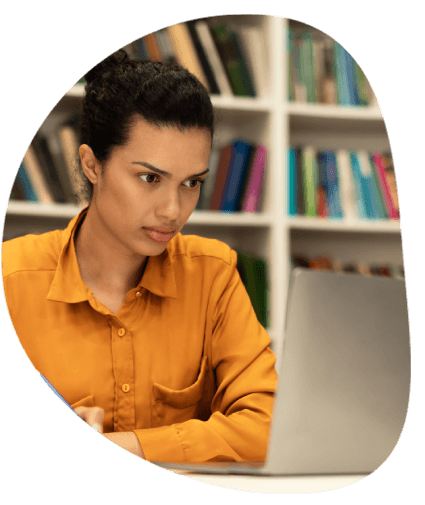 Student using academic translation services in Carlsbad for their curriculum, study materials and certificates.