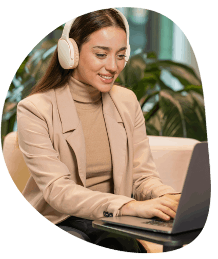 Transcriptionist delivering certified, secure WAV transcription services that comply with global standards and regulations.