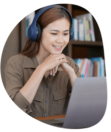 A customer uses French transcriptions for easier reference and improved accessibility for their content.