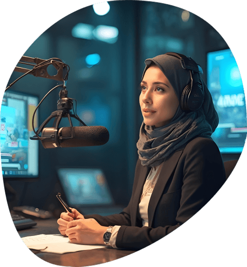 Media producer receiving high-quality Arabic transcription, expertly capturing dialogues despite challenging audio. Media producer receiving high-quality Arabic transcription, expertly capturing dialogues despite challenging audio.
