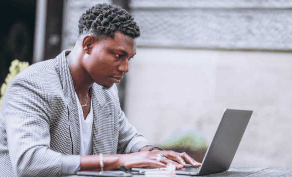 The professional translator is working on an Ari-certified translation service to provide clients with accurate results.