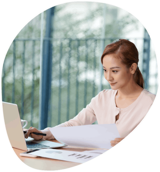 Client utilizing ATA Translation Services for translating financial documents like policies and tax records.