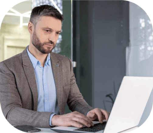 The professional works on the best Spanish translation services in Miramar, delivering top-quality translations for clients.