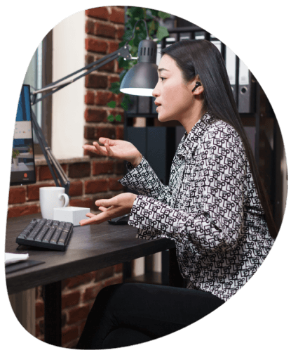 The client is benefiting from the best video translation services in the US, receiving accurate and timely translations.