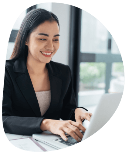 A translator delivering trusted, budget friendly translation services to a client with a quick turnaround.