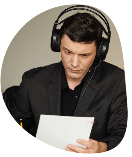 A transcriptionist signs a certification form and encrypts files for Verbatim Transcription, handling secure legal documents.