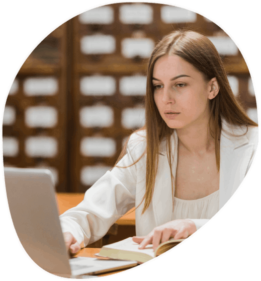 Legal translator reviewing sensitive records using translation services in Lafayette to produce certified translations.