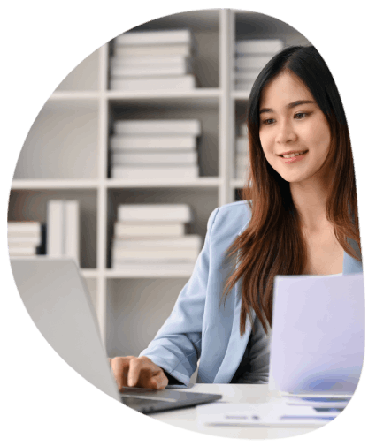 Customer receives certified translation services in Victoria with a guarantee of accuracy and high-quality results.