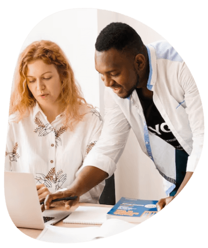 A translator working on business document translations, helping Chicago clients communicate clearly across languages. A translator working on business document translations, helping Chicago clients communicate clearly across languages.