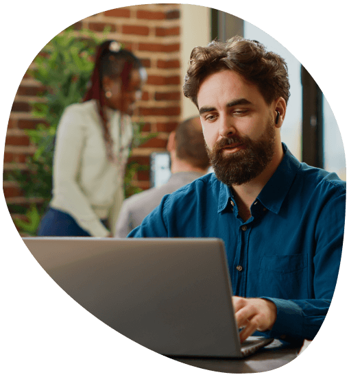 A project manager uses Translation Service in Stamford's ongoing support chat to share live updates and approve website copy.