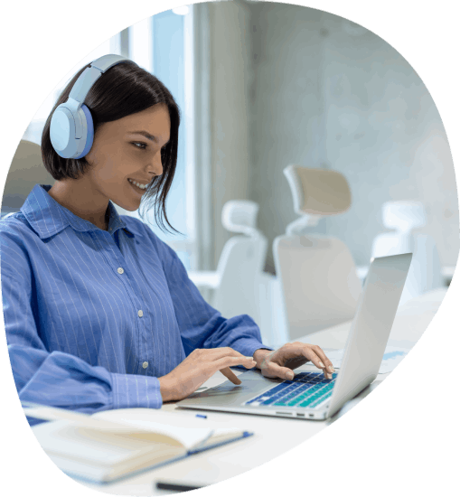 Client utilizing Secure and confidential Tagalog transcription services for businesses needing data protection.