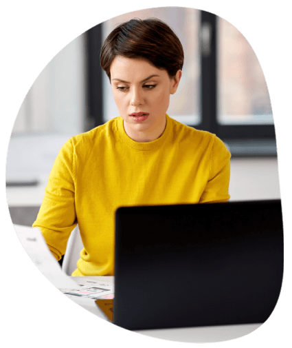 Client using Translation Services in Aurora Colorado for financial and legal document translation with accuracy.