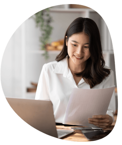 A customer benefits from fast, efficient manuscript translation services and receives their translated manuscript.
