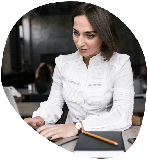 Client utilizing fast and secure typing services at affordable rates, ensuring timely delivery and protection of information.