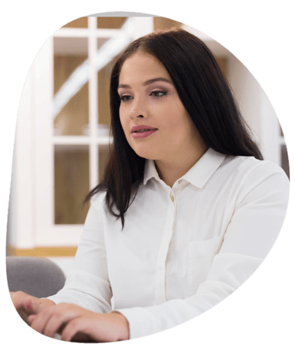 A project manager checks MP3 and PDF uploads in a dashboard for Expert Translation Services in Columbia Missouri file.