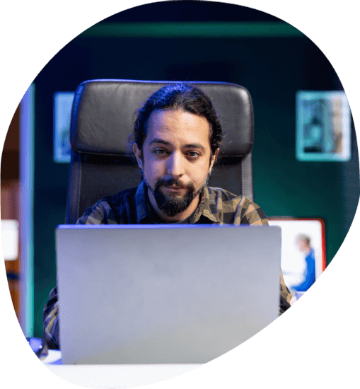 The customer using OCR and digital tools for high quality Coptic Translation Services with flexible delivery options.