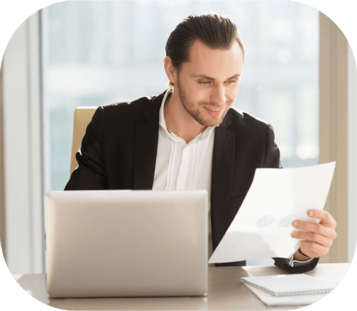 Translator working on translating documents in foreign languages like Arabic, Japanese and Russian for clients in Boca Raton.