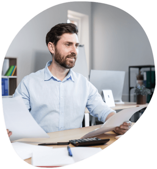 Customer using on legal documents for a business in Fort Lauderdale, providing accurate industry specific translations.