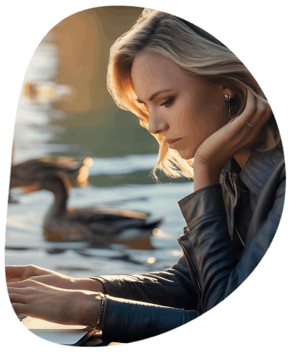 A content manager tests localized website pages as Green Bay Translation Services refines localization tone and buttons.