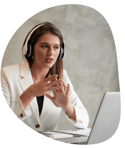 A transcriber working on Wolof transcription that meet industry compliance standards for legal and healthcare industries.