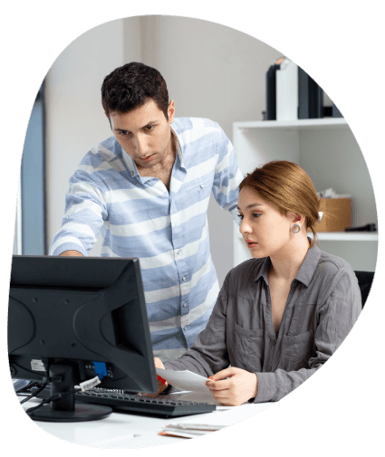 A translator helps a client in Evansville with industry-specific translation services for business success. A translator helps a client in Evansville with industry-specific translation services for business success.