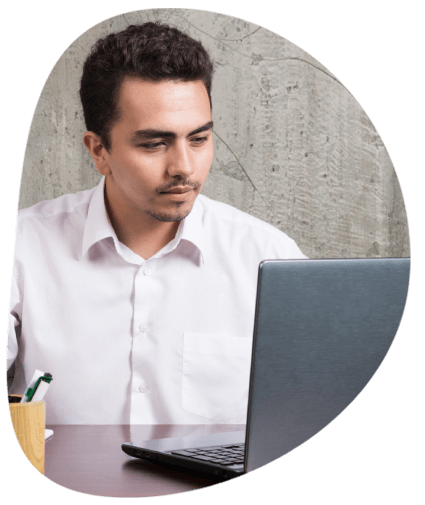 Customer benefiting from language translation services provided by native translators in over 100 languages.