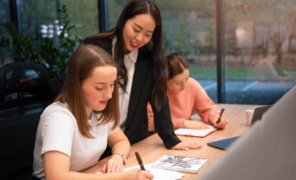 A licensed translator provides winston salem translation services for official and legal documents to a satisfied client.