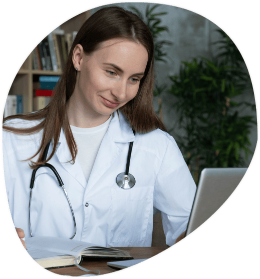 Healthcare professional uses Raleigh Translation to ensure accurate medical records are translated protecting patient safety.