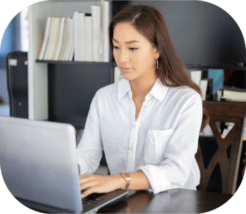 Customer using professional multilingual translation in Chula Vista, California, in over 100 languages for business needs.