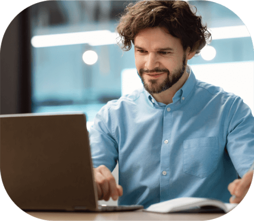 A customer benefiting from Seattle's multilingual translation services to communicate effectively across multiple languages. A customer benefiting from Seattle's multilingual translation services to communicate effectively across multiple languages.