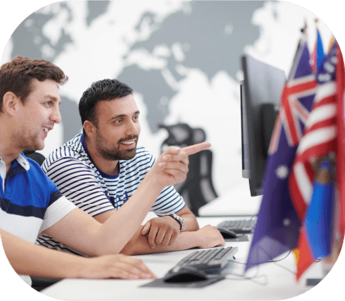 A translator maps major and rare languages for a client, using Winston Salem Translation Services to match target audiences.