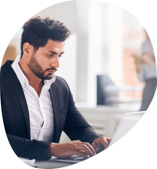 A professional translator working together to provide accurate, business focused translation services.