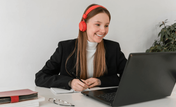 Transcriptionist delivering Online transcription services with ISO quality, fast turnaround and accurate verbatim text.