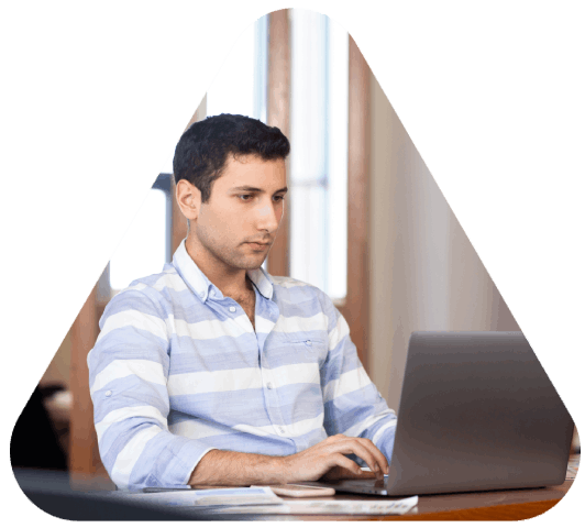 Customer is benefiting from affordable online translation services provided by a top rated company in West Palm Beach.