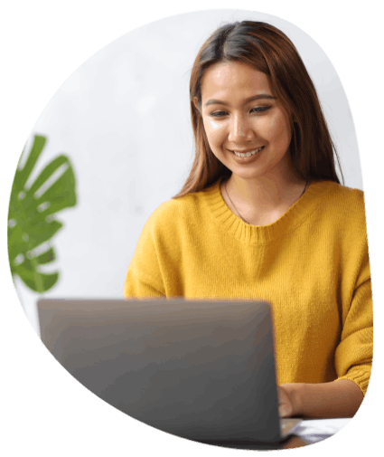 The client is using online translation services in West Palm Beach for immigration documents with accuracy.