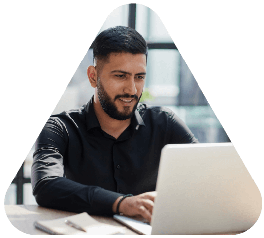 Customer receiving quality, professional translation services with a commitment to reliability and affordability.