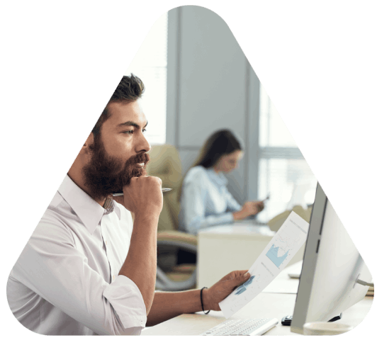 Customer using online Ama language translation services for quick and accurate translation, 24/7 availability.