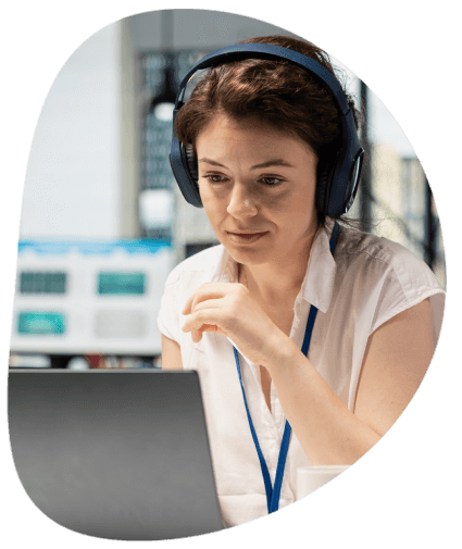 Customer benefiting from Rush transcription time lines, ensuring quick delivery of transcribed files under strict deadlines.