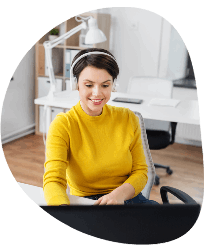 Client benefiting from fast, flexible & scalable entertainment transcription services for projects of any size or complexity.