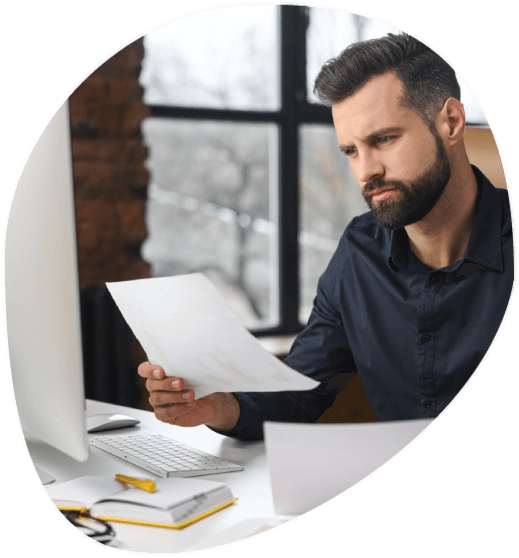 A customer following the easy steps to get Academic documents translated, including requesting quotes and submitting papers.