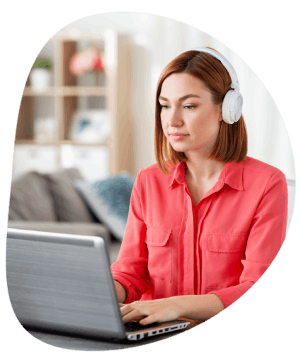 A customer receiving 24/7 support for their captioning and subtitling needs in New Jersey, with fast and flexible delivery.
