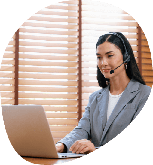 Transcriptionist in Pompano Beach works on various industry specific transcription services, including business applications.