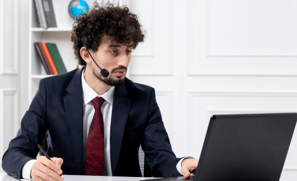 Transcriptionist providingTranscription Services California US by receiving accurate transcripts from audio recordings.