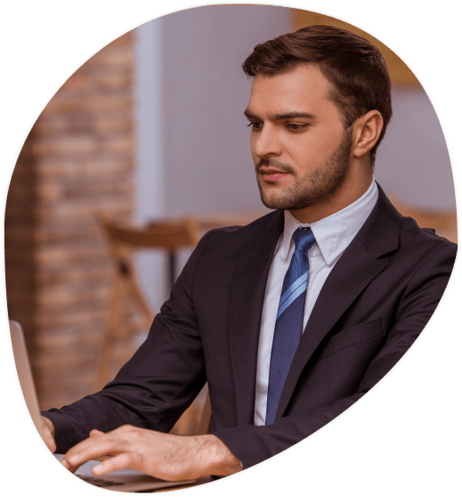 The professional translator in Wilmington is ensuring accurate and fluent translation for a business client.