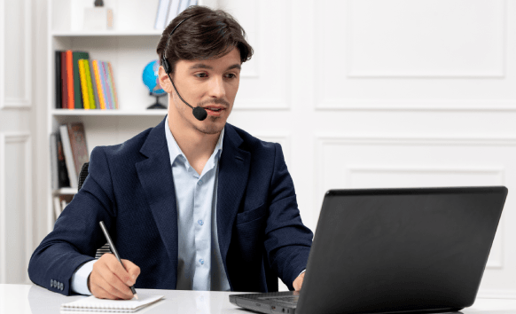 A professional providing voice over in the US, offering high quality results with experienced voice talents for commercials.