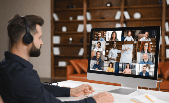A professional translator providing webinar translation services for global communication and audience engagement.