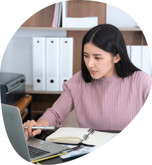 A client using word Document Typing services that convert documents into editable formats, ensuring easy modifications.