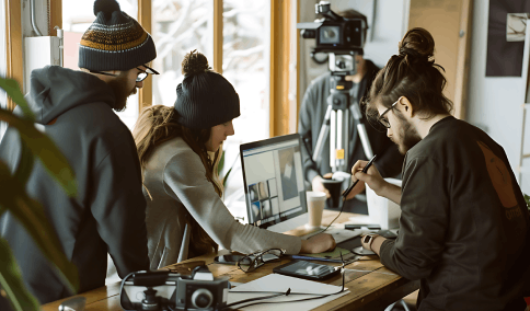 Translator promptly delivering accurate translations, offering year-round support via reliable movie translation services US.