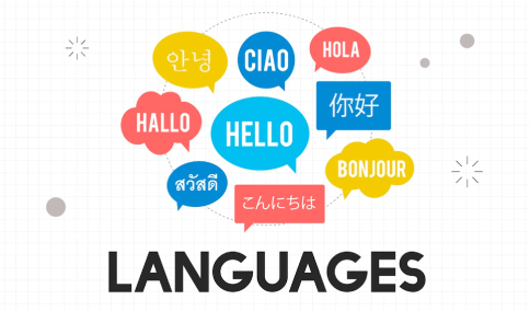 Different languages illustrated