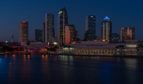A photo of the Tampa Convention Center